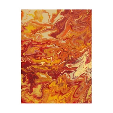 Regina Moore 'Nomadic Blaze Iv' Canvas Art,14x19